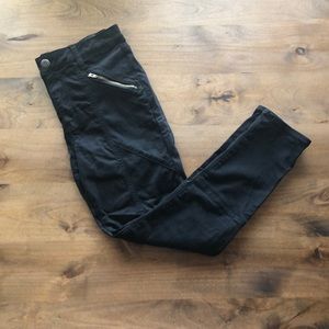 AMERICAN EAGLE HI-RISE BLACK JEGGINGS